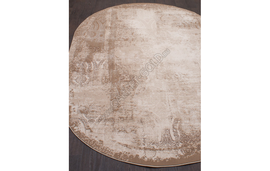 Ковер 03711A - BROWN / BROWN - Круг ARMINA