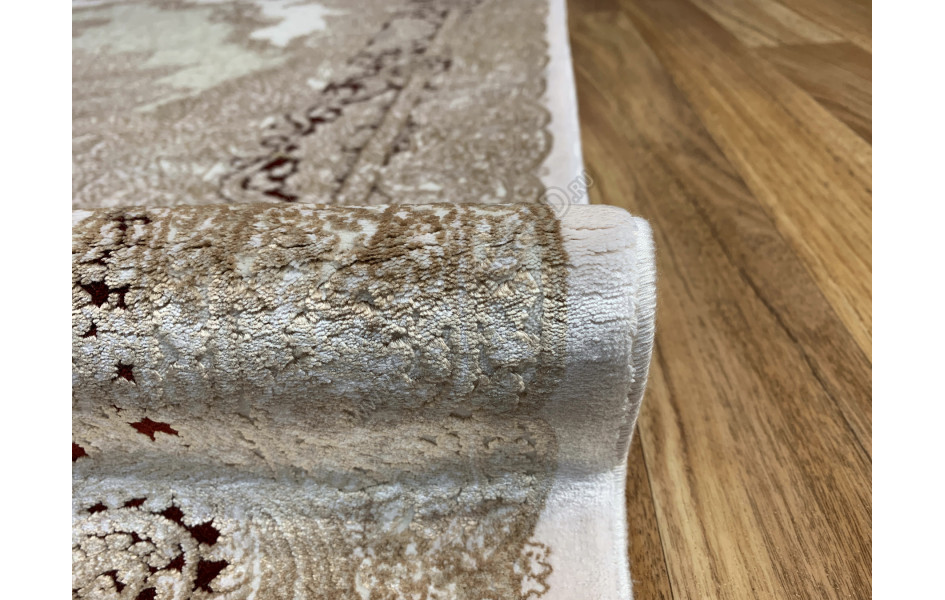 Ковер 0930A C_KREM/C_BORDO SHIMAL