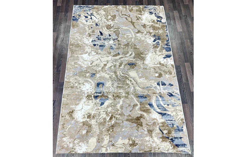 D070B_CREAM SHIRINK BLUE FDY Semnan