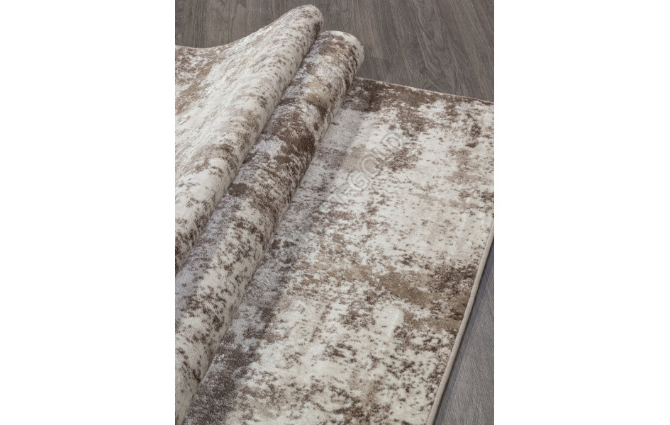 Ковер в стиле модерн F172 - BEIGE - Прямоугольник - коллекция ALABAMA