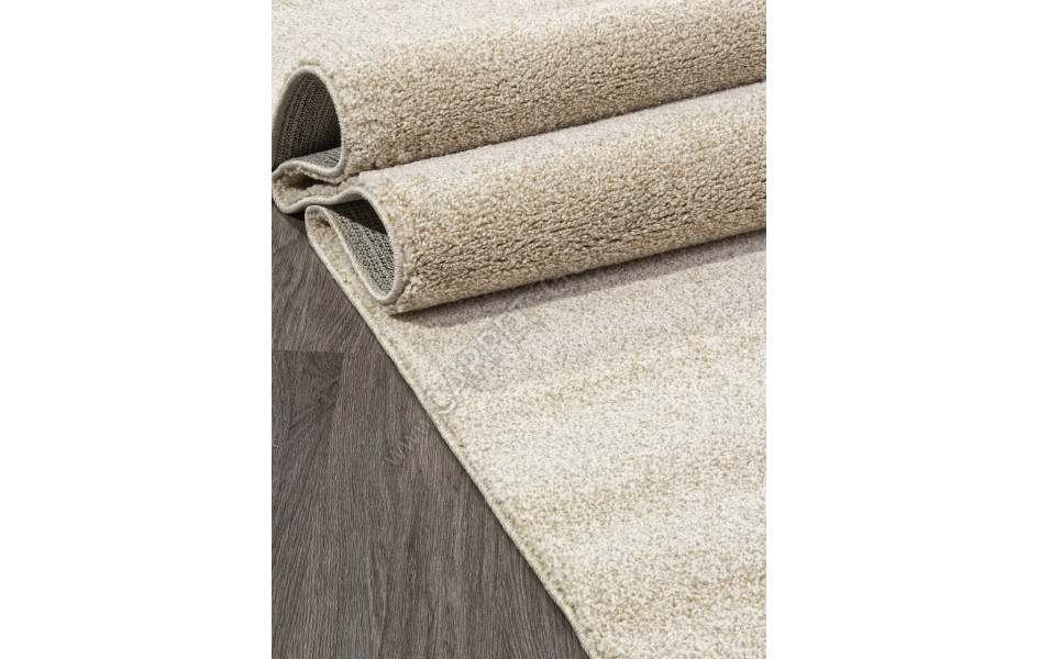 Однотонный бежевый ковер T600 - LIGHT BEIGE - Прямоугольник - коллекция SOFIA