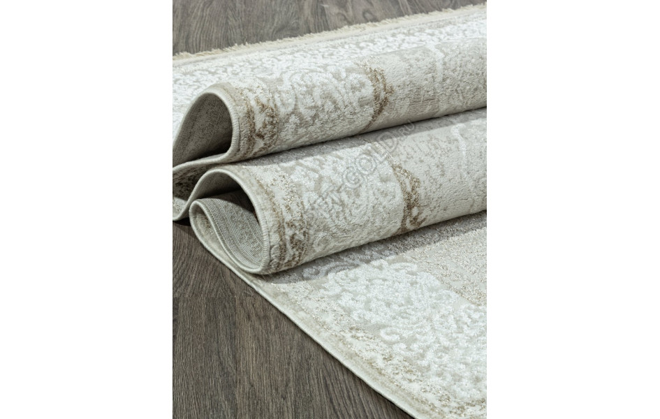 Ковер 26702A - CREAM / WHITE - Прямоугольник - коллекция RUBI