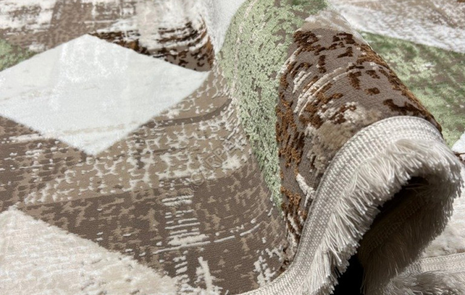 DECO 10128A GREEN-BEIGE
