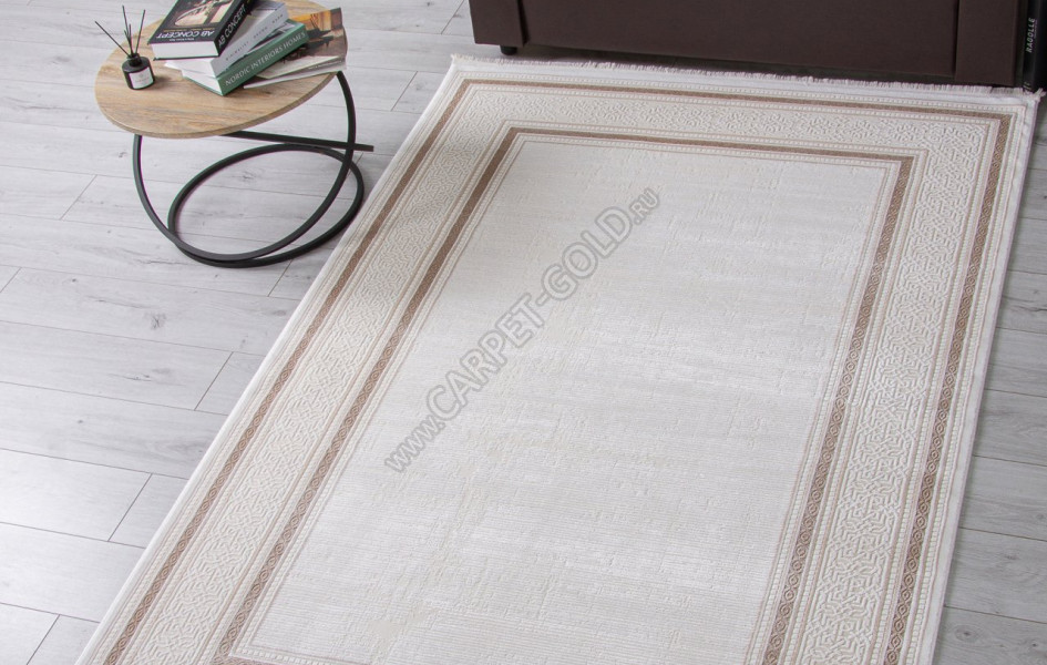 Ковер 32218C - WHITE / CREAM - Прямоугольник - коллекция ANATOLIA