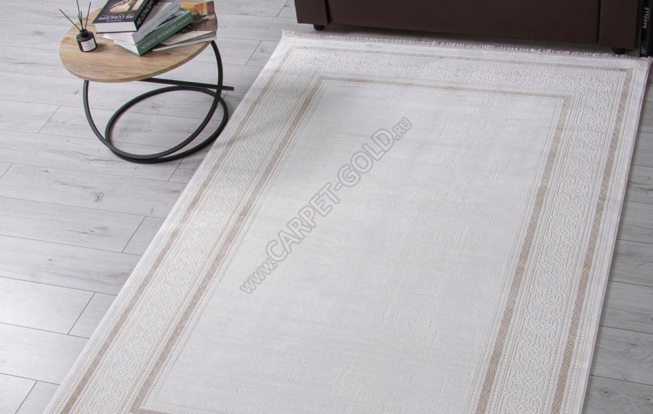 Ковер 32218C - WHITE / CREAM - Прямоугольник - коллекция ANATOLIA