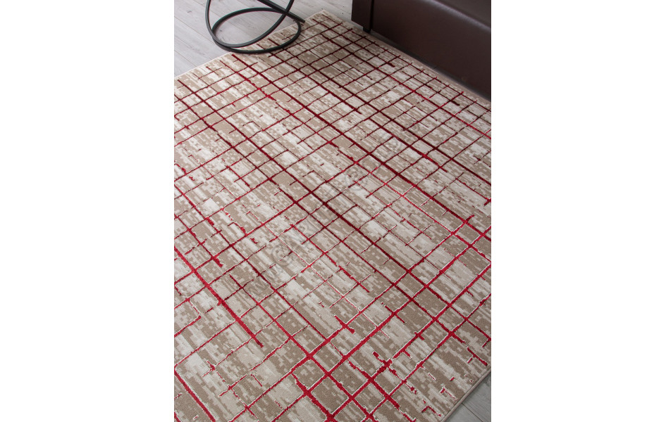 Ковер LT2392 - 710 RED - Прямоугольник - коллекция ANTEP